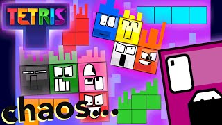 We INVADED TETRIS and Broke the game (Tetris Animation)