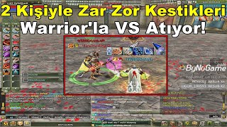 DomenicoWacco | 2 Kişinin Zor Kestiği GM Gibi Warriorla | Arena'da VS İstiyor! | Knight Online