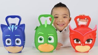 Pj Masks Opening Fun With Catboy Gekko Owelette And Ckn Toys