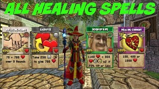 Wizard101: All Healing Spells (2019)