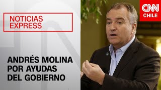 Diputado Molina: “Uno ve una dificultad en empresas para encontrar personas para trabajar”