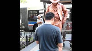 Patrick With John Wayne At Chicago