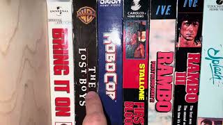 My VHS Collection (2025 Edition)