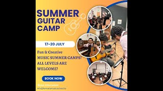 Fermata Guitar Summer Camps [Dates: 17-20 July, Time: 10am-1pm, Age Group: 8-14]