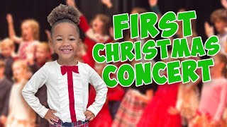 Kirah's First Christmas Concert