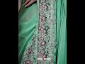 k1092 trendmalls designer border with stunning look soft fabric women sari