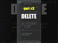 how to mysql in python #3 DELETE #shorts