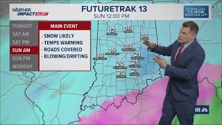 13Weather Forecast | 4 p.m. update, Jan. 23, 2026