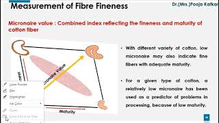 Measurement of Fibre Fineness by Airflow and Vibroscope Method