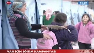 Van için Türkiye Kumbarası @TRT Haber