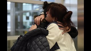 Emotional goodbye at Detroit Metro Airport as woman deported after 30 years in U.S.