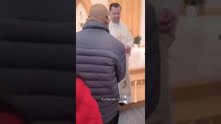 Eucharistic Miracle in Brampton: Proof of Christ’s Presence ✝️✨ #shorts