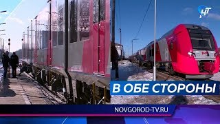 Новая «Ласточка» совершила первый рейс из Петрозаводска во Псков через Великий Новгород