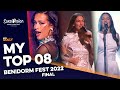 🇪🇸 Benidorm Fest 2022 (FINAL) | My Top 8 (Spain Eurovision 2022)