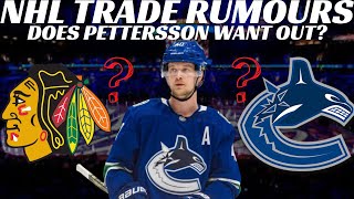 NHL Trade Rumours - Huge Pettersson Trade? Flames, Kings + Nichushkin Returns to Avs