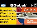 HomeBanking: Cómo hacer transferencias usando Banco Galicia