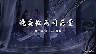 晚夜微雨问海棠 - 镜予歌/喧笑/陈亦洺「你的模样刻心上 恰似此月光，照天地苍茫，却有花影成双」