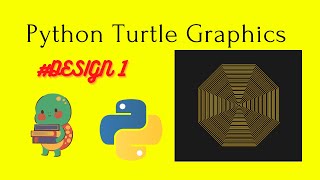 python turtle graphics tutorials ||#Design1 || python graphics