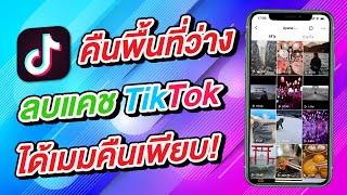 คืนพื้นที่ว่างให้ iPhone ลบแคช TikTok ได้เมมโมรีคืนเพียบ