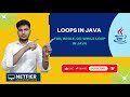 Looping Statements in Java—For, While, Do-While Loops in Java