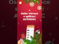 oslav vánoce s aplikací autodoc 🌟 shorts holiday wintersale