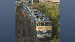 EL鉄道開業150年号　Pトップ牽引