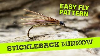 Fly Tying for Beginners - How to tie a Stickleback minnow fly pattern