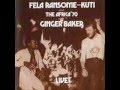 FELA KUTI & GINGER BAKER - Let's Start LIVE'70