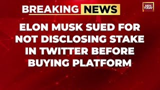 SEC Sues Elon Musk Over Delayed Twitter Stake Disclosure in 2022 | US News | India Today