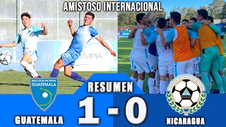 Guatemala 1 vs Nicaragua 0 / Amistoso Internacional 24/02/2021