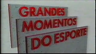 Grandes Momentos do Esporte: Morumbi Especial - TV Cultura, 25/01/1998 (QUASE COMPLETO)