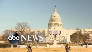 Over 25,000 National Guardsmen deployed to DC in wake of Capitol riot