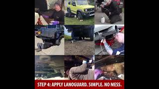 Lanoguard Rust Protection. FIVE EASY STEPS!