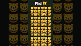 Find😸 @Bachapartygamingz #shorts #ytshorts #ytviral #emoji #canyoufind #emojichallenge #gaming #yt