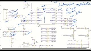 010 PIC16F Microcontroller Schematic design Automotive application