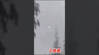 UFO #未確認飛行物体 アラスカの公園で撮影されたTR3B?