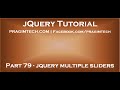 jquery multiple sliders on page