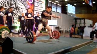 Richard Novotný 270kg Deadlift MS Bardějov 21.9.2012