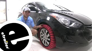 etrailer | Beginner’s Guide to Installing the ISSE Classic Snow Socks on a 2013 Hyundai Elantra