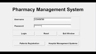 How to Create a Pharmacy Management System with Multiple Windows in Python - Part 1 of 2