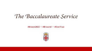 Class of 2022 Baccalaureate Service