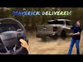 New Ford Maverick delivery.  Unwrapping the new truck ASMR