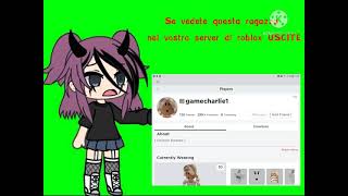 Attenzione a gamecharlie1 ROBLOX