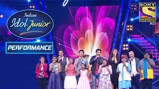 The Indian Idol Team Perform A Medley! | Indian Idol Junior 2