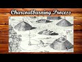 how charcoal was made in the middle ages medieval professions charcoal burner