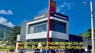 McDonald’s Puerto Plata, Dominican Republic! We had to check out the Mickey D’s here in DR.