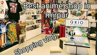 best anime shop in mirpur Dhaka __vlog. Qrio the curious shop