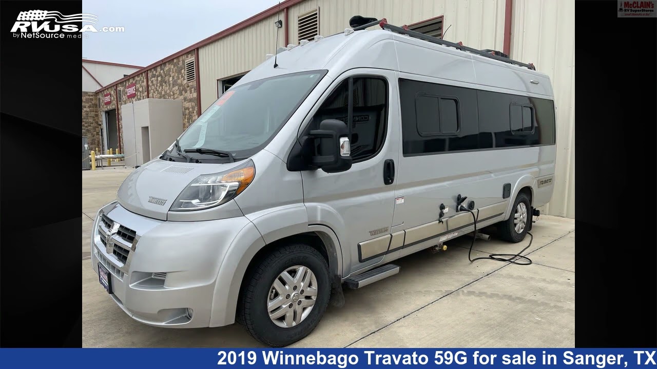 Beautiful 2019 Winnebago Travato 59G Class B RV For Sale In Sanger, TX ...