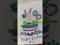 happy easter glitter card greetings shorts easter greetingcard