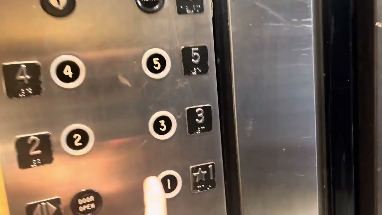 Miami Dover Hydraulic Elevator Lina Building Miami Fl Youtube